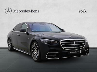 2025 MERCEDES-BENZ S Class 3.0 S450eL 22kWh AMG Line (Premium Plus Executive) Saloon 4dr Petrol Plug-in Hybrid G-Tronic+ Euro 6 (s/s) (408 ps) at JCT600