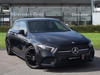 2023 MERCEDES-BENZ A Class 1.3 A200 AMG Line Night Edition (Premium Plus) Hatchback 5dr Petrol 7G-DCT Euro 6 (s/s) (163 ps) at JCT600