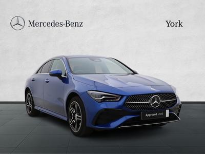 2025 Mercedes-Benz CLA Class 1.3 CLA250e 15.6kWh AMG Line (Executive) Coupe 4dr Petrol Plug-in Hybrid 8G-DCT Euro 6 (s/s) (218 ps) at JCT600