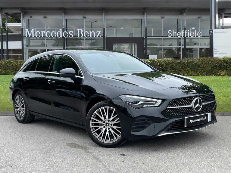 Used 2024 MERCEDES-BENZ CLA Class 1.3 CLA200h MHEV Sport (Executive) Shooting Brake 5dr Petrol Hybrid 7G-DCT Euro 6 (s/s) (177 ps) Black at JCT600