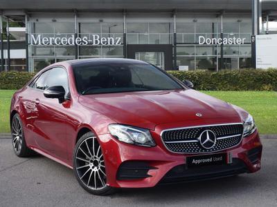 2021 MERCEDES-BENZ E Class 2.0 E220d AMG Line (Premium Plus) Coupe 2dr Diesel G-Tronic+ Euro 6 (s/s) (194 ps) at JCT600