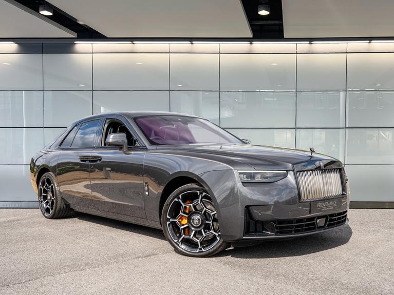 Used 2025 ROLLS-ROYCE Ghost Series Ii 6.75 V12 Black Badge Saloon 4dr Petrol Auto 4WD Euro 6 (600 ps) Grey at JCT600