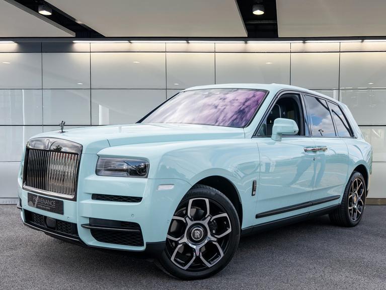 Used 2023 ROLLS-ROYCE Cullinan Black Badge 5dr Auto Segano Green at JCT600
