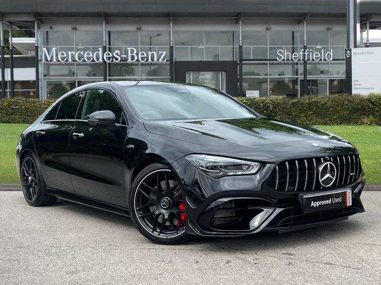Used 2024 MERCEDES-BENZ CLA Class CLA 45 S 4Matic+ Plus 4dr Tip Auto Black at JCT600