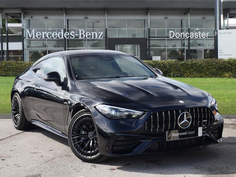 Used 2024 MERCEDES-BENZ Cle 3.0 CLE53 MHEV AMG Night Edition (Premium Plus) Coupe 2dr Petrol Hybrid G-Tronic+ 4MATIC+ Euro 6 (s/s) (471 ps) Black at JCT600