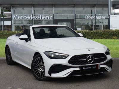 2024 MERCEDES-BENZ Cle 2.0 CLE300h MHEV AMG Line (Premium) Cabriolet 2dr Petrol Hybrid G-Tronic+ 4MATIC Euro 6 (s/s) (280 ps) at JCT600