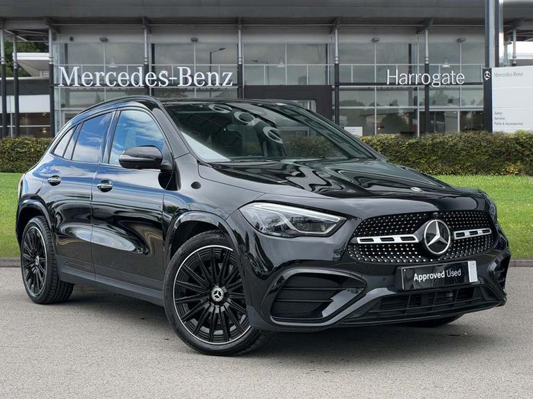 Used 2025 MERCEDES-BENZ GLA GLA 220d 4Matic AMG Line Premium Plus 5dr Auto Cosmos Black at JCT600