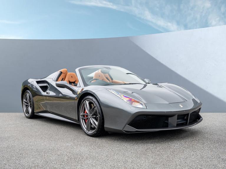 Used 2017 FERRARI 488 Spider 3.9T V8 F1 DCT Euro 6 (s/s) 2dr Grigio Silverstone at JCT600