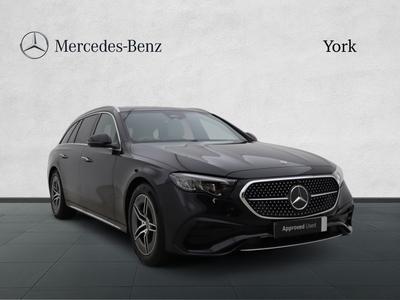 2025 MERCEDES-BENZ E Class 2.0 E200h MHEV AMG Line Estate 5dr Petrol Hybrid G-Tronic+ Euro 6 (s/s) (227 ps) at JCT600