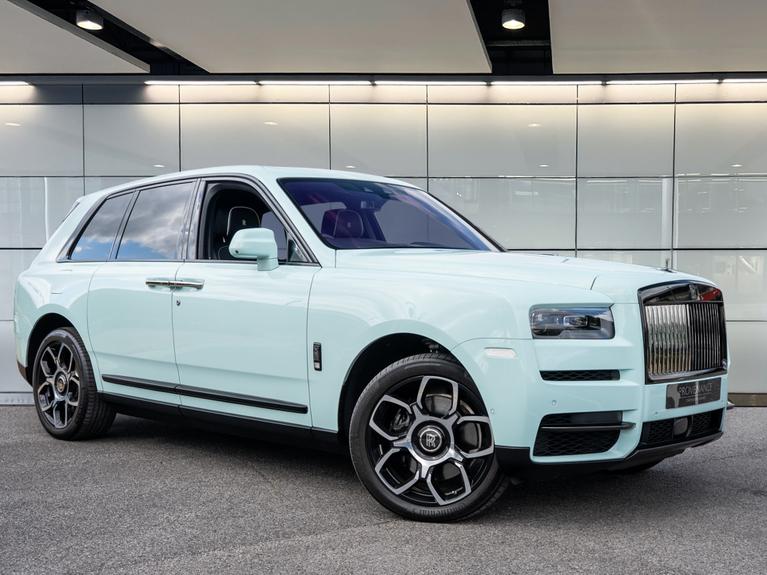 Used 2023 ROLLS-ROYCE Cullinan Black Badge 5dr Auto Segano Green at JCT600