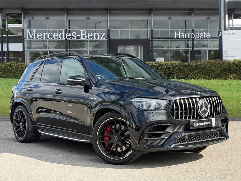 Used 2023 MERCEDES-BENZ Gle 4.0 GLE63 V8 BiTurbo MHEV AMG S SUV 5dr Petrol Hybrid SpdS TCT 4MATIC+ Euro 6 (s/s) (634 ps) Obsidian Black at JCT600