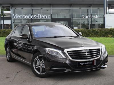 2014 MERCEDES-BENZ S Class 3.5 S400Lh V6 SE Line Saloon 4dr Petrol Hybrid G-Tronic+ Euro 6 (s/s) (333 ps) at JCT600