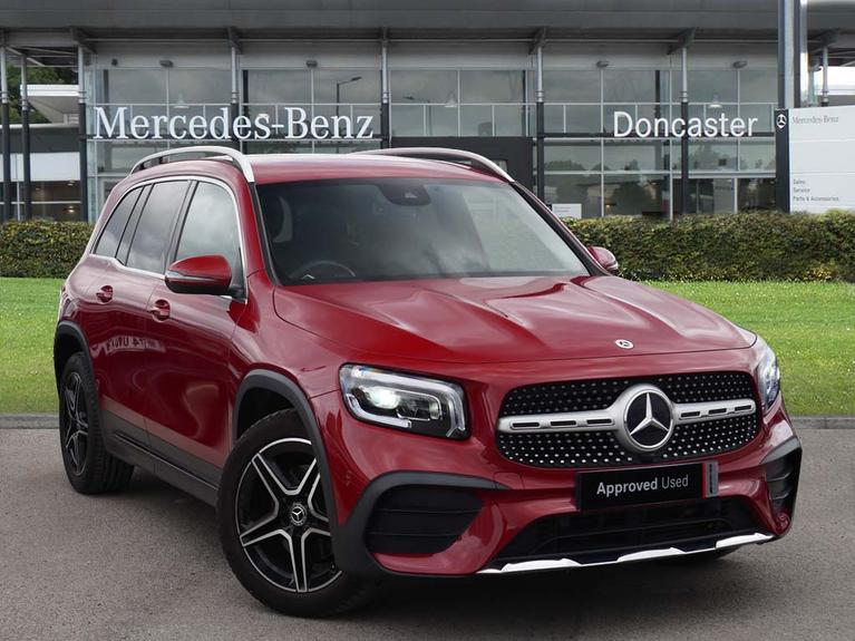 Used 2023 MERCEDES-BENZ GLB 1.3 GLB200 AMG Line (Executive) SUV 5dr Petrol 7G-DCT Euro 6 (s/s) (163 ps) Red at JCT600