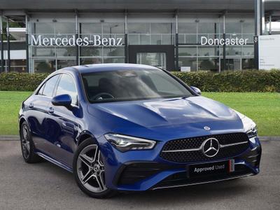2024 MERCEDES-BENZ CLA Class 1.3 CLA180h MHEV AMG Line (Executive) Coupe 4dr Petrol Hybrid 7G-DCT Euro 6 (s/s) (150 ps) at JCT600