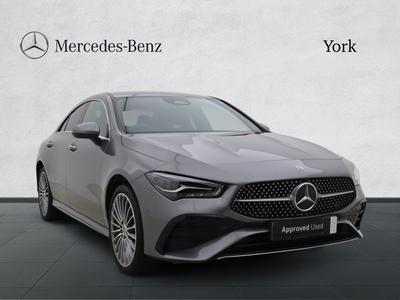2024 MERCEDES-BENZ CLA Class 1.3 CLA250e 15.6kWh AMG Line (Premium) Coupe 4dr Petrol Plug-in Hybrid 8G-DCT Euro 6 (s/s) (218 ps) at JCT600
