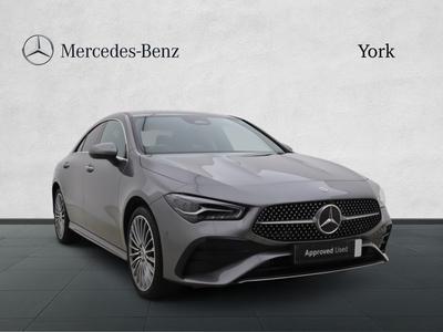 2024 MERCEDES-BENZ CLA Class 1.3 CLA250e 15.6kWh AMG Line (Premium) Coupe 4dr Petrol Plug-in Hybrid 8G-DCT Euro 6 (s/s) (218 ps) at JCT600