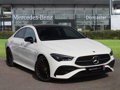 2024 MERCEDES-BENZ CLA Class 1.3 CLA200h MHEV AMG Line (Premium Plus) Coupe 4dr Petrol Hybrid 7G-DCT Euro 6 (s/s) (177 ps) at JCT600