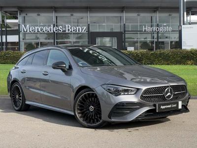 2023 MERCEDES-BENZ CLA Class 1.3 CLA200h MHEV AMG Line (Premium Plus) Shooting Brake 5dr Petrol Hybrid 7G-DCT Euro 6 (s/s) (177 ps) at JCT600