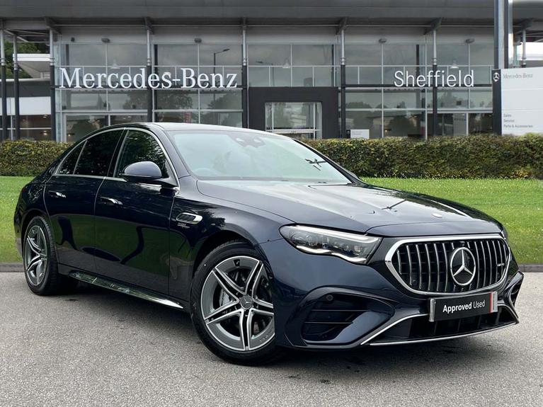 Used 2025 MERCEDES-BENZ E Class E53 4Matic+ Night Edition Prem+ 4dr TCT Blue at JCT600