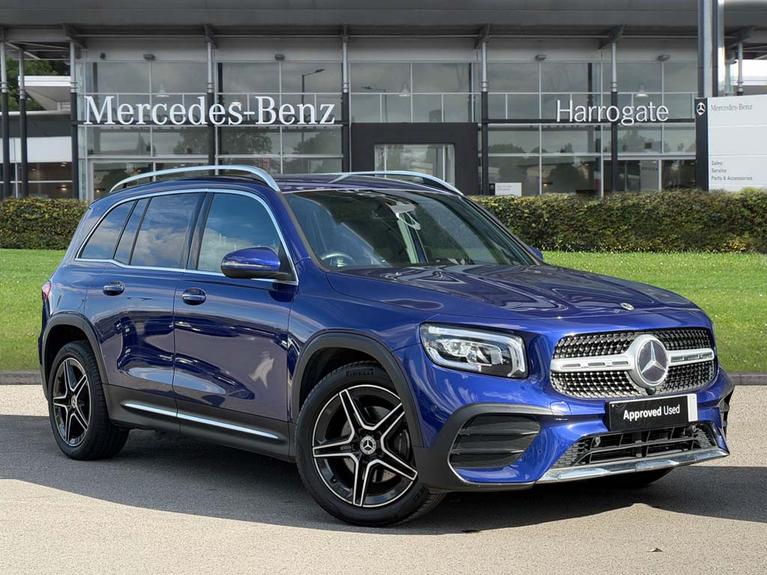 Used 2023 MERCEDES-BENZ GLB GLB 200 AMG Line Premium 5dr 7G-Tronic Galaxy Blue at JCT600