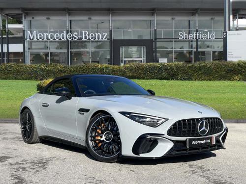 MERCEDES-BENZ Sl 4.0 SL63 V8 6.1kWh AMG S E Performance Ultimate Convertible 2dr Petrol Plug-in Hybrid SpdS MCT 4MATIC+ Euro 6 (s/s) (816 ps)