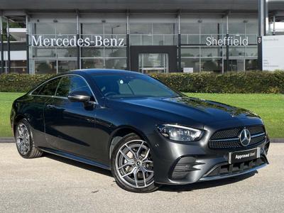 2023 MERCEDES-BENZ E Class 2.0 E300dh MHEV AMG Line (Premium) Coupe 2dr Diesel Hybrid G-Tronic+ 4MATIC Euro 6 (s/s) (285 ps) at JCT600