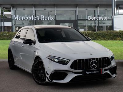 2023 MERCEDES-BENZ A Class 2.0 A45 AMG S Plus Hatchback 5dr Petrol 8G-DCT 4MATIC+ Euro 6 (s/s) (421 ps) at JCT600