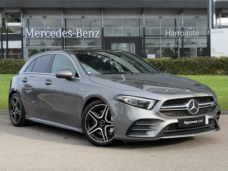 Used 2019 Mercedes-Benz A Class A35 4Matic Premium Plus 5dr Auto Mountain Grey at JCT600