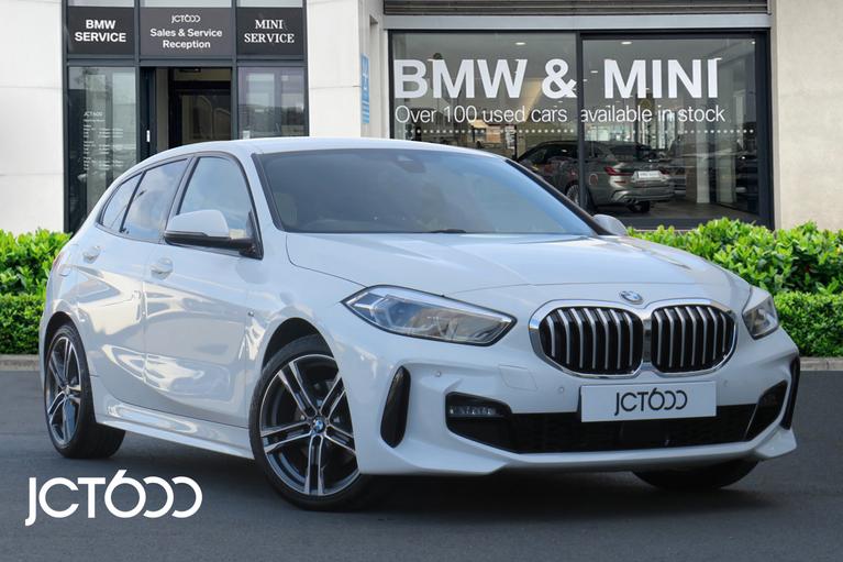 Used 2021 BMW 1 Series 118i [136] M Sport 5dr Step Auto White at JCT600