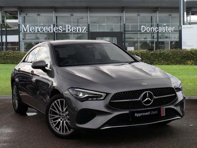 2024 MERCEDES-BENZ Cla Class 1.3 CLA180h MHEV Sport (Executive) Coupe 4dr Petrol Hybrid 7G-DCT Euro 6 (s/s) (150 ps) at JCT600