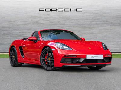 2023 PORSCHE 718 Boxster 4.0 GTS Convertible 2dr Petrol PDK Euro 6 (s/s) (400 ps) at JCT600