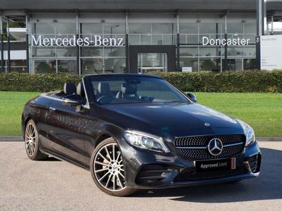 2023 MERCEDES-BENZ C Class 2.0 C300h MHEV AMG Line Night Edition (Premium Plus) Cabriolet 2dr Petrol Hybrid G-Tronic+ Euro 6 (s/s) (272 ps) at JCT600