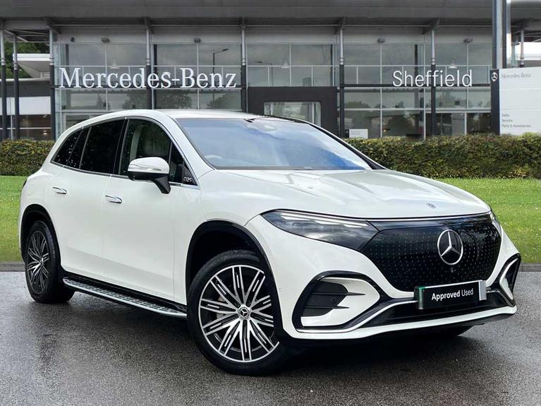 Used 2023 MERCEDES-BENZ EQS EQS 450 4M 265kW Business Class 108kWh 5dr Auto White at JCT600