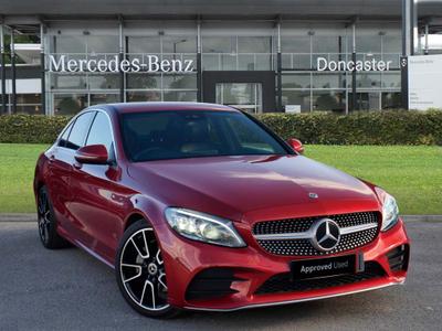 2020 MERCEDES-BENZ C Class 2.0 C220d AMG Line (Premium) Saloon 4dr Diesel G-Tronic+ Euro 6 (s/s) (194 ps) at JCT600