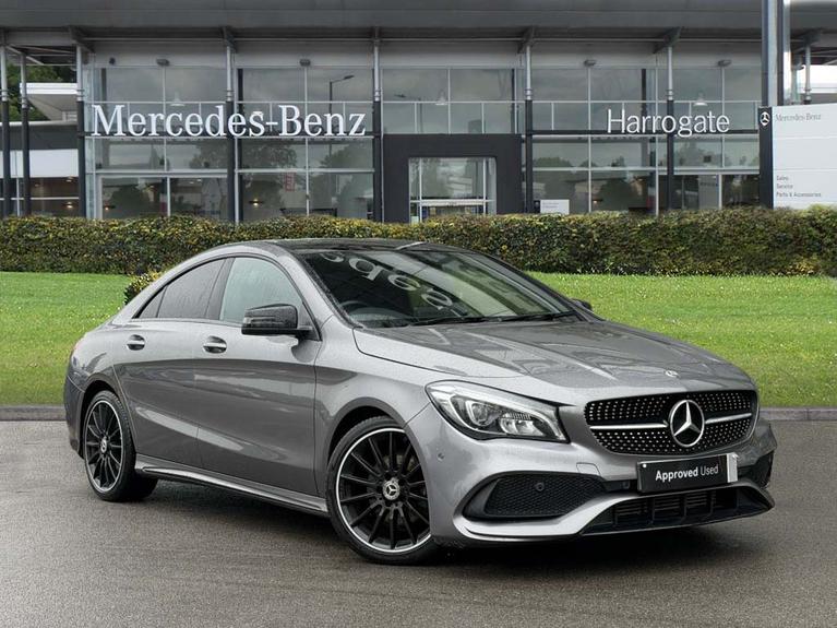 Used 2019 MERCEDES-BENZ Cla Class CLA 200 AMG Line Night Edition Plus 4dr Grey at JCT600