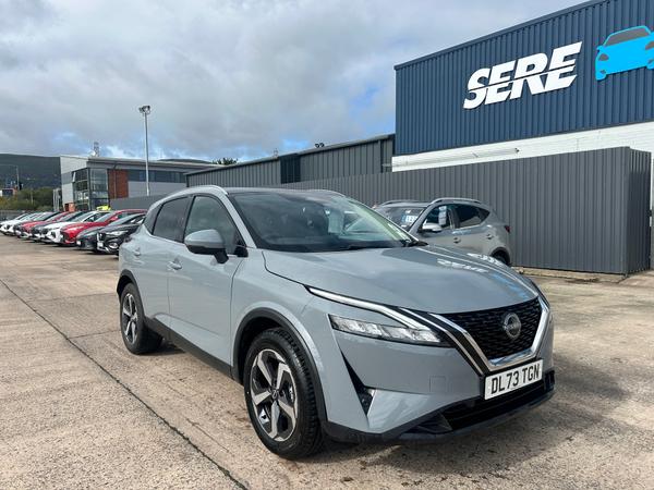 Used 2023 Nissan QASHQAI 1.3 DiG-T MH 158 N-Connecta 5dr Xtronic Grey at SERE Motors