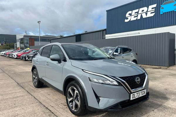 Used 2023 Nissan QASHQAI 1.3 DiG-T MH 158 N-Connecta 5dr Xtronic Grey at SERE Motors