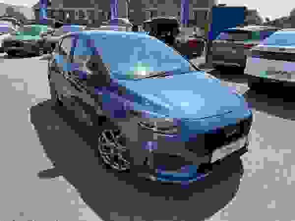 Used 2023 Ford Fiesta 1.0T EcoBoost ST-Line Hatchback 5dr Petrol Manual Euro 6 (s/s) (100 ps) Chrome Blue at Dinnages