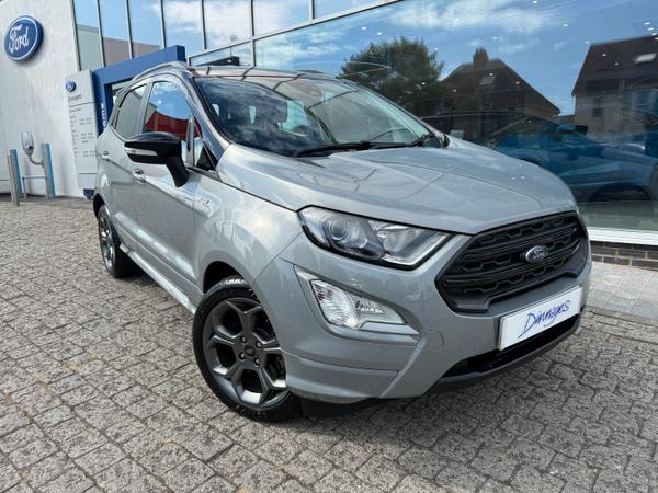 Used 2021 Ford EcoSport 1.0T EcoBoost GPF ST-Line SUV 5dr Petrol Manual Euro 6 (s/s) (125 ps) at Dinnages