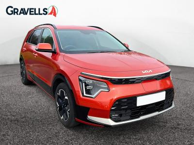 Used 2023 Kia NIRO 64.8kWh 3 SUV 5dr Electric Auto (201 bhp) Orange at Gravells