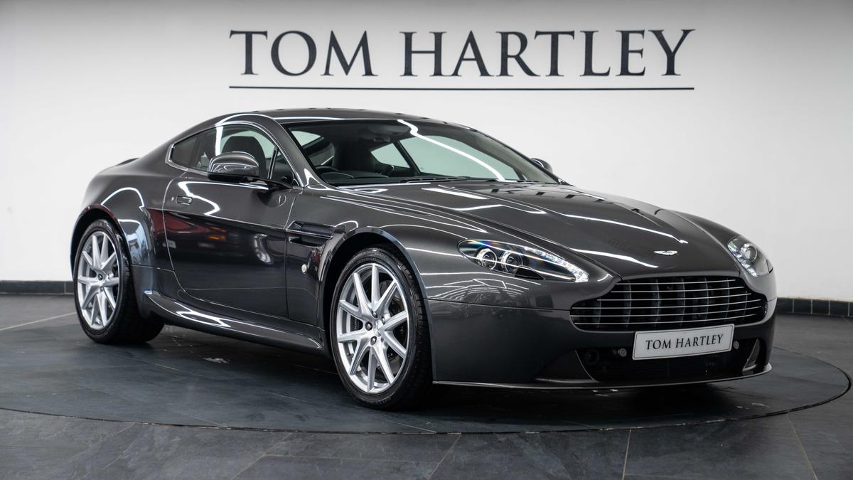Used 2012 Aston Martin Vantage V8 6-Speed Manual Meteorite Silver Metallic at Tom Hartley