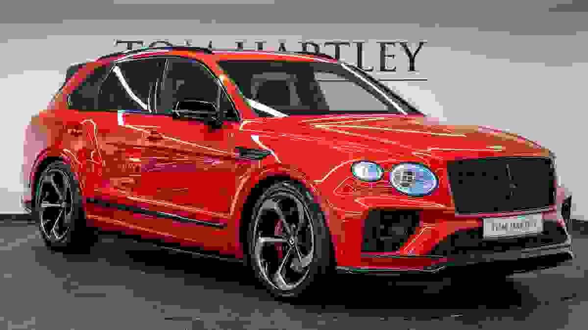 Used 2022 Bentley BENTAYGA V8 S ST JAMES RED (PEARLESCENT) at Tom Hartley