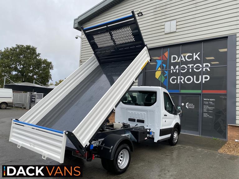 Ford Transit L2 Alloy Tipper, Air Con, Dual Rear Wheel, Big Screen  In Stock, Delivery Miles