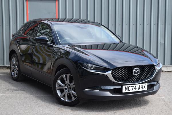Used 2025 Mazda CX-30 2.5 e-Skyactiv G MHEV [140] Exclusive-Line 5dr Black at SERE Motors