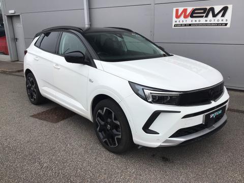 Used 2022 Vauxhall Grandland 1.5 Turbo D Ultimate SUV 5dr Diesel Auto Euro 6 (s/s) (130 ps) White at West End Motors Bodmin