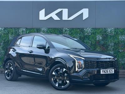 Used 2026 Kia Sportage 1.6 T-GDi HEV GT-LINE Phantom Black at Kia Motors UK