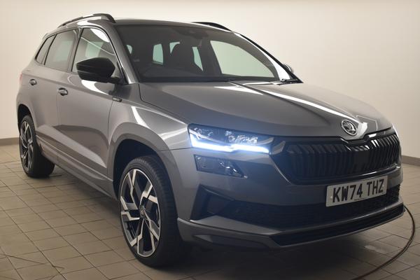 Used 2025 Skoda KAROQ 1.5 TSI Sportline 5dr DSG Grey at SERE Motors