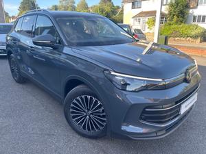 Used 2025 Volkswagen Tiguan 1.5 eTSI MHEV Match SUV 5dr Petrol Hybrid DSG Euro 6 (s/s) (150 ps) Dolphin Grey at MJ Warner
