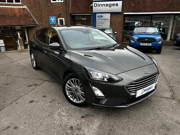 Used 2019 Ford Focus 1.0T EcoBoost Titanium X Hatchback 5dr Petrol Manual Euro 6 (s/s) (125 ps) Magnetic at Dinnages