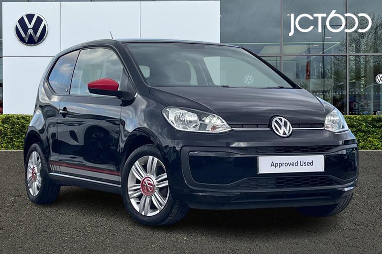 Used 2017 VOLKSWAGEN up! 1.0 up! beats Hatchback 3dr Petrol Manual Euro 6 (60 ps) Black at JCT600